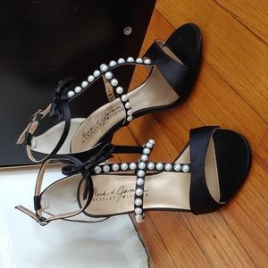 Badgley Mischka strappy heels